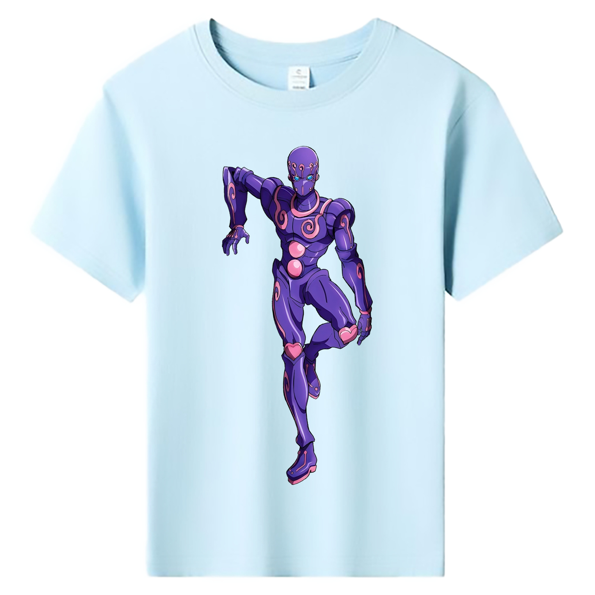 （画像用） ジョジョの奇妙な冒険 JoJo's Bizarre Adventure 綿100％キッズTシャツ（フロントプリント）